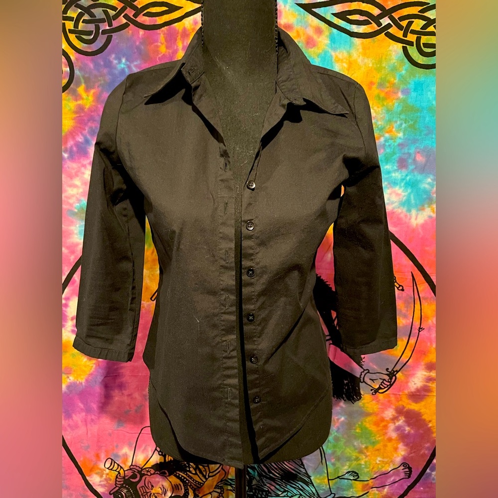 Old Navy stretch button down shirt